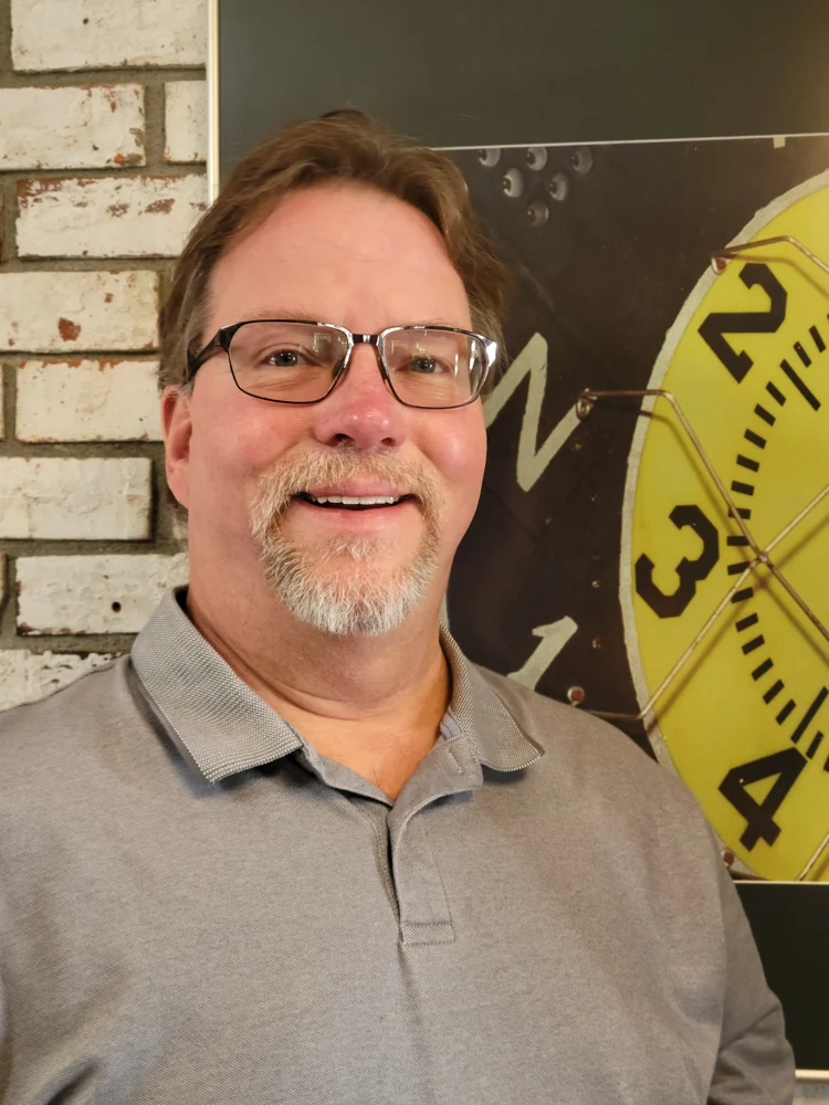 David Weller, owner of MoonLite Graphic Services
